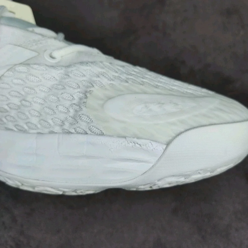 Adidas Exhibit A White Basketball Shoes Mens Size 10.5‎ H67748